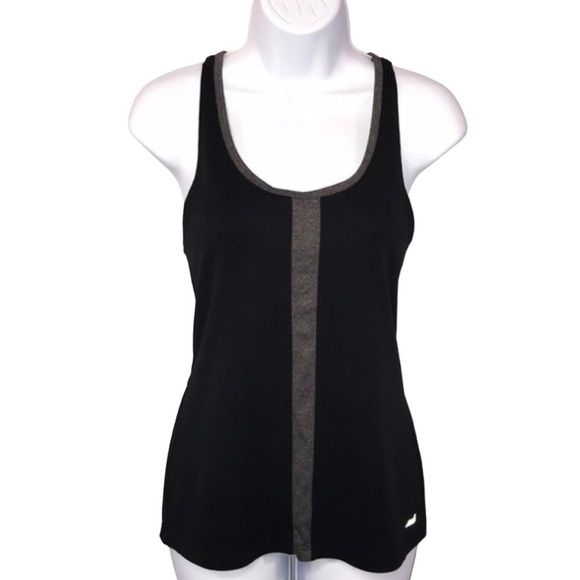 Avia  Black Strappy Back Athletic Activewear Tank Top Sz. Small - Picture 2 of 9